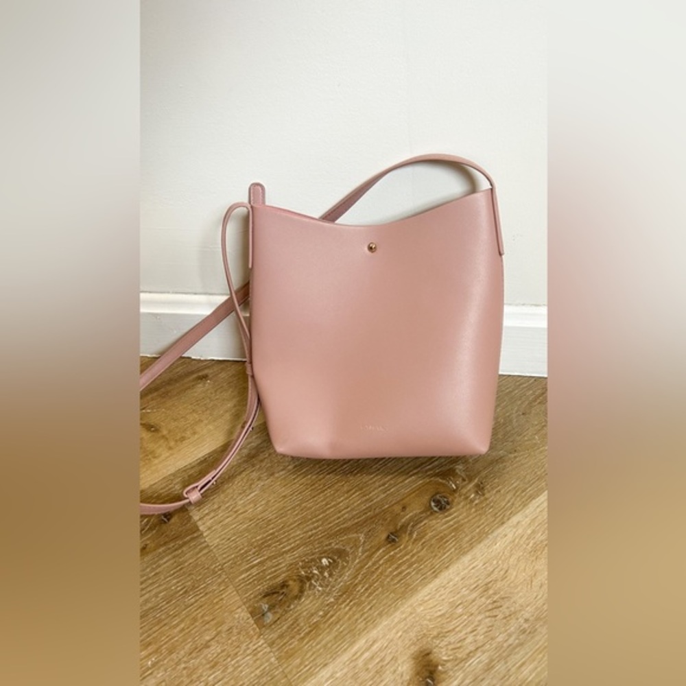 Anthropology‎ Samara Bag Blush Pink Crossbody Messenger Style Purse Adjustable - Picture 4 of 9